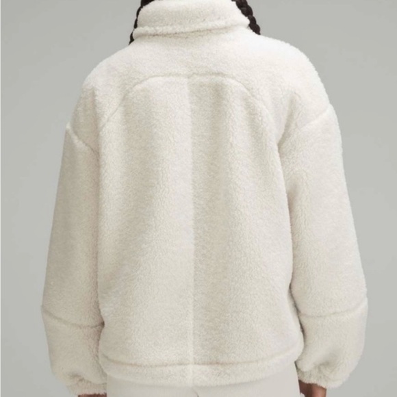 Lululemon Athletica Drawstring Waist Sherpa Jacket - Picture 2 of 16